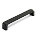 Ручка-скоба OVAL, черная матовая сталь, 160 мм, M3995 160 53 – покупайте в интернет-магазине furnitarium.ru
