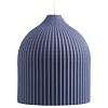 Свеча декоративная синего цвета из коллекции Edge, 10,5 см – покупайте в интернет-магазине furnitarium.ru