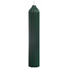 Свеча декоративная темно-зеленого цвета из коллекции Edge, 25,5см – покупайте в интернет-магазине furnitarium.ru