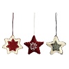 Набор елочных украшений из фетра Christmas stars из коллекции New Year Essential – покупайте в интернет-магазине furnitarium.ru