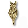 Вешалка "Голова коня", латунь, BR00096 – покупайте в интернет-магазине furnitarium.ru