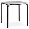 Стол обеденный Ror, 70х70 см, черный/серый – покупайте в интернет-магазине furnitarium.ru