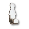 Элемент крючка, серый – покупайте в интернет-магазине furnitarium.ru