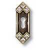 Накладка, старая бронза, кристаллы Swarovski, BR15.608.10.SWA.04 – покупайте в интернет-магазине furnitarium.ru