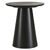 Столик Zoe, ?45х50 см, черный – покупайте в интернет-магазине furnitarium.ru