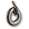 Ручка кольцо (морская коллекция), старое серебро, BR2569.0047.016 – покупайте в интернет-магазине furnitarium.ru