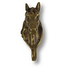 Вешалка "Голова коня", латунь, BR130096 – покупайте в интернет-магазине furnitarium.ru