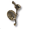 Крючок мебельный, античная бронза, BR4210.0119.001 – покупайте в интернет-магазине furnitarium.ru